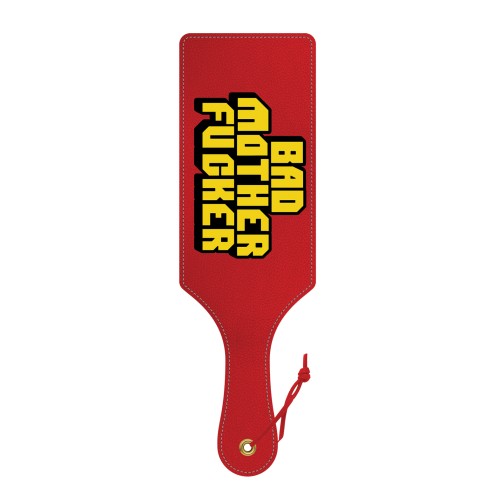 Wood Rocket Bad Mother Fucker Paddle - Fun & Class