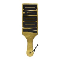 Pala Daddy Wood Rocket Negra Dorada