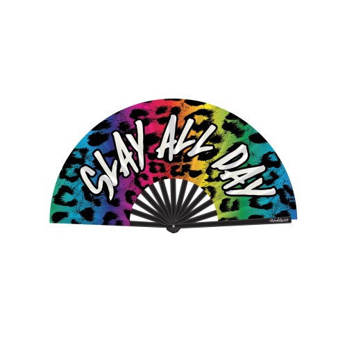 Wood Rocket Slay All Day Fan Multi-Color