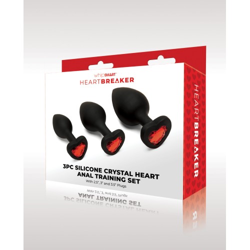 Heartbreaker Crystal Heart Anal Training Set for Beginners