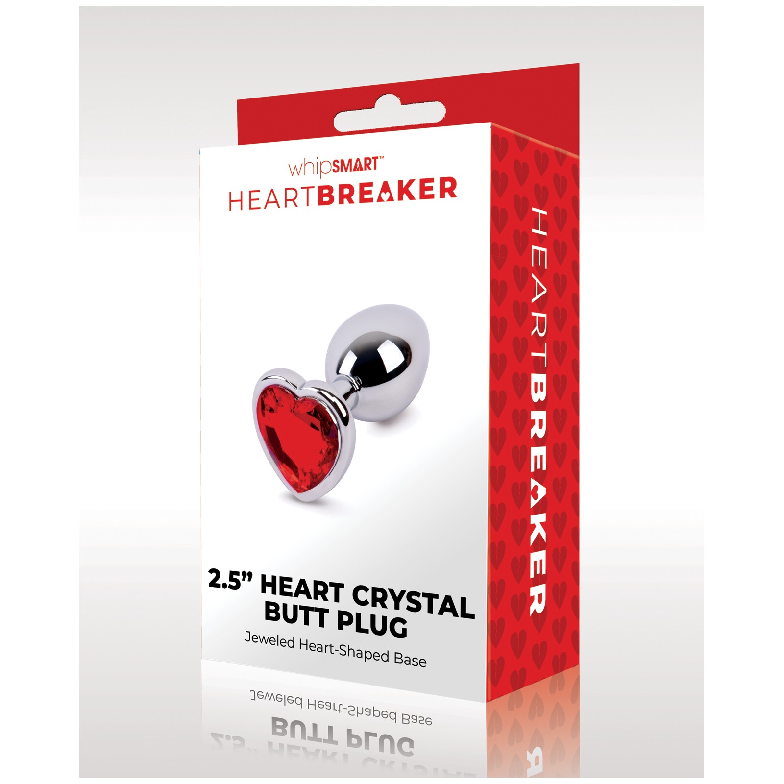 Plug Anal Heartbreaker de WhipSmart Rojo