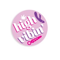 High Vibin' 420 Sticker - Pack of 3