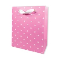 Bolsa de Regalo Polka Dot Rosa Blanco