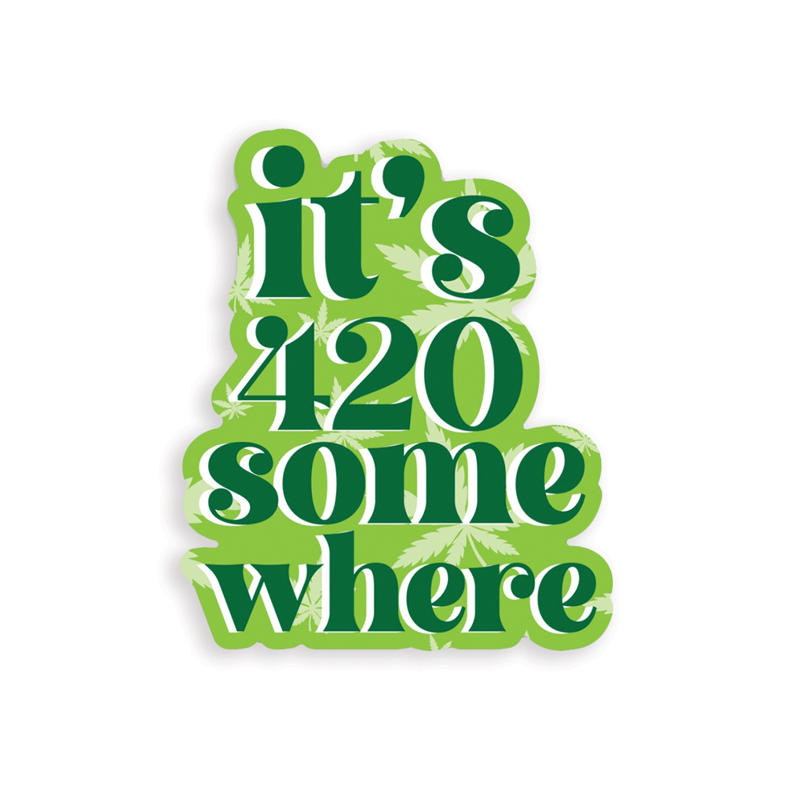 420 Somewhere Sticker Pack - Fun Designs