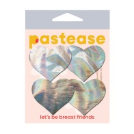 Pasties de Corazón Holográfico Pastease - Paquete de 2