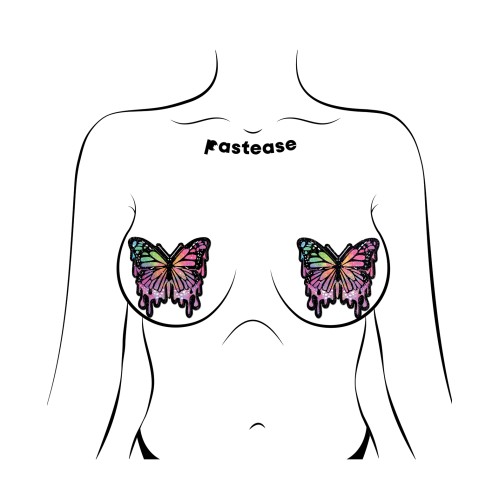 Glitter Butterfly Nipple Pasties