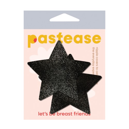 Pastease Premium Estrella Brillante Negra Pasties para Pechos