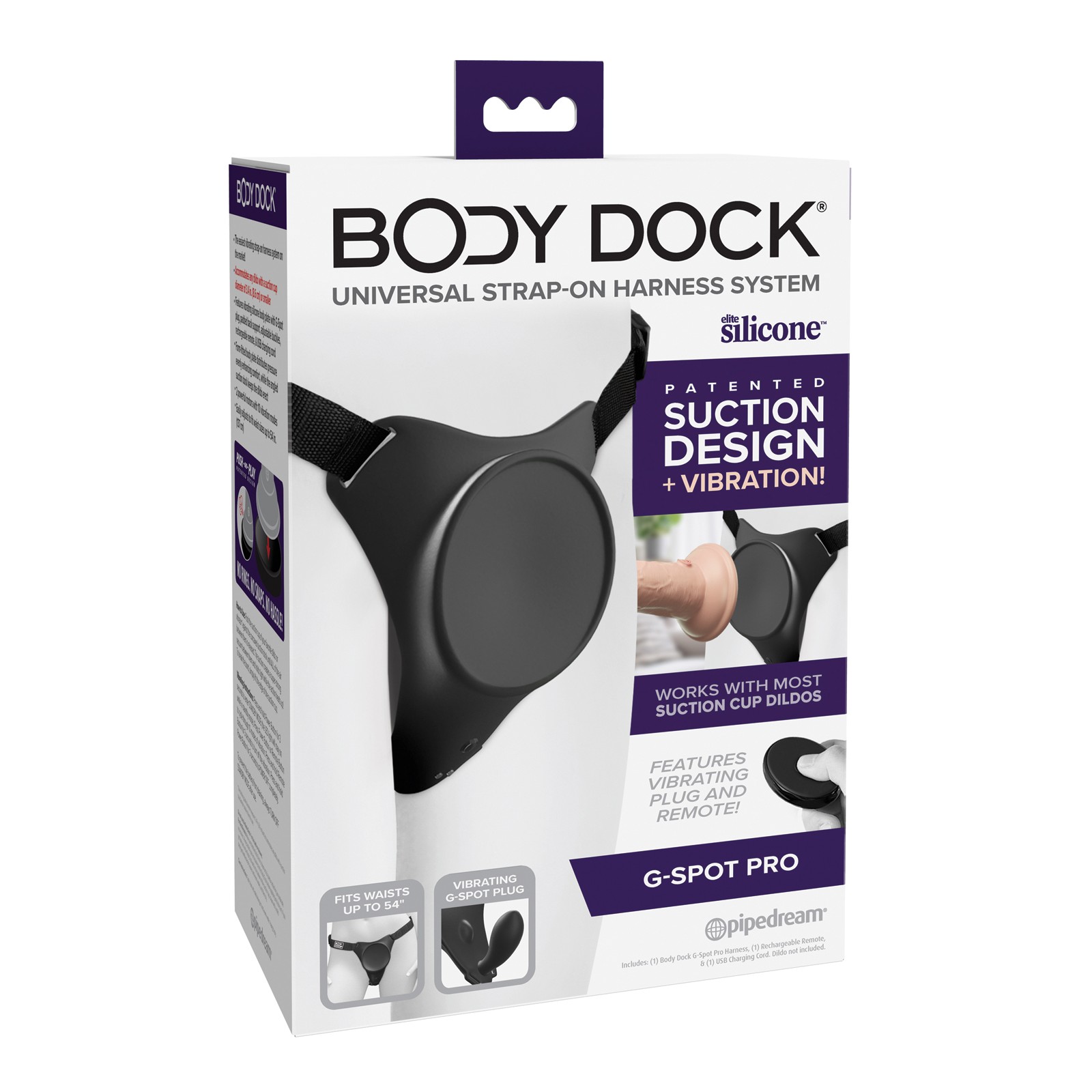 Body Dock G-Spot Pro Vibrating Strap-On