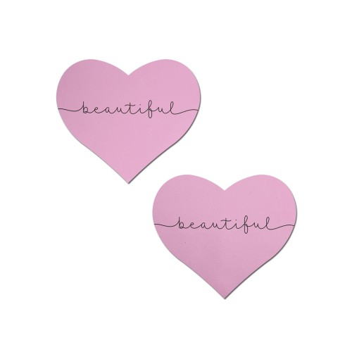 Pastease Premium Heart Beautiful - Pink O/S