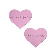 Pastease Premium Heart Beautiful - Pink O/S