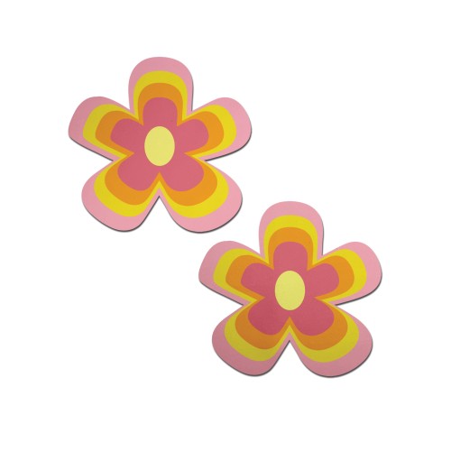 Groovy Flower Pastease - Pink