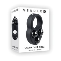 Gender X Black Workout Ring for Pleasure