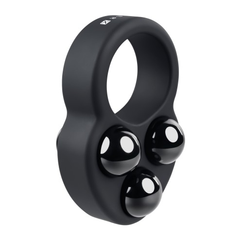 Gender X Black Workout Ring for Pleasure