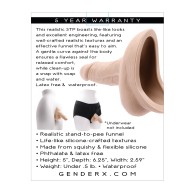 Gender X Realistic Silicone Stand To Pee Device