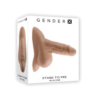 Gender X Silicona Stand To Pee Mediano