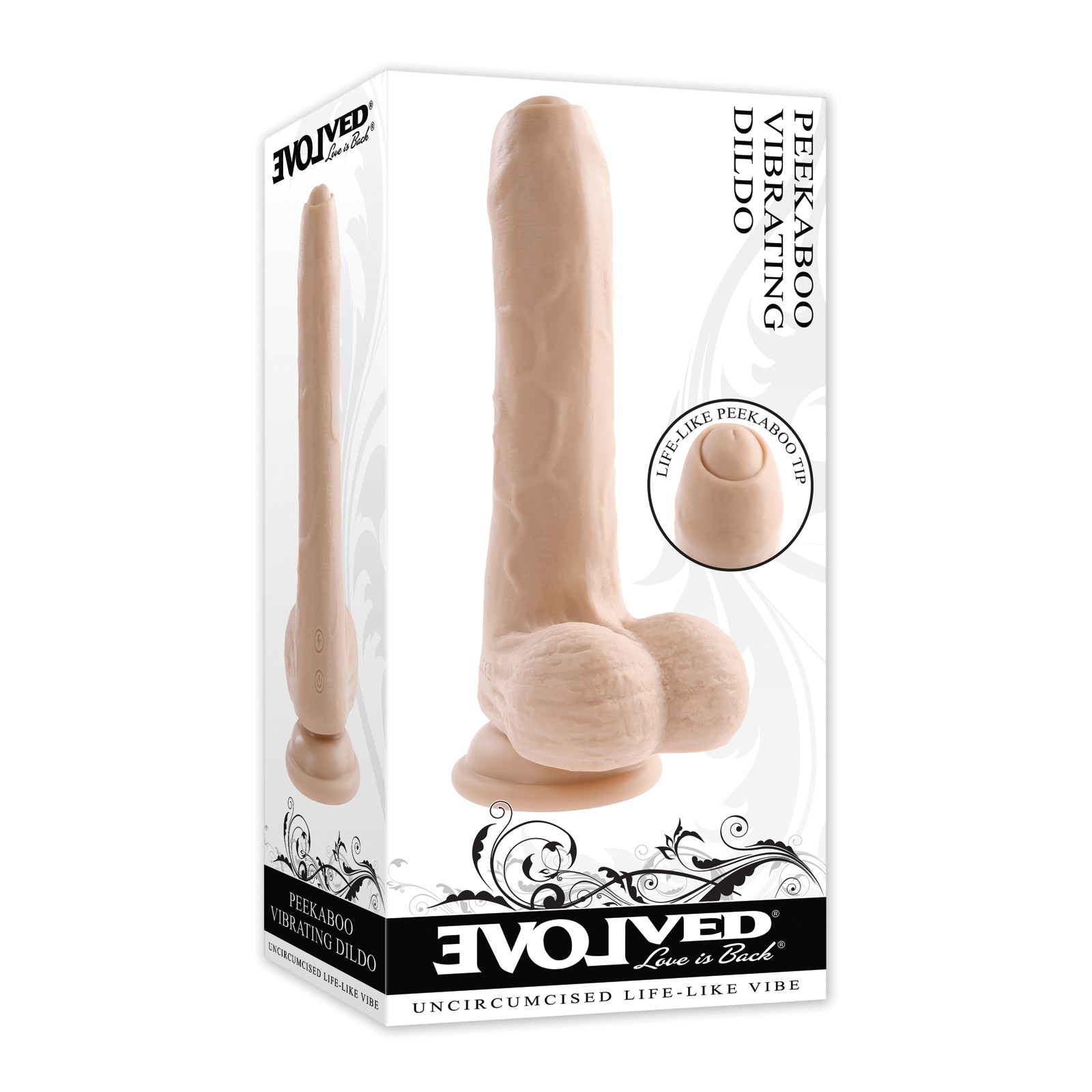 Dildo Vibrador Evolved Peek A Boo Marfil