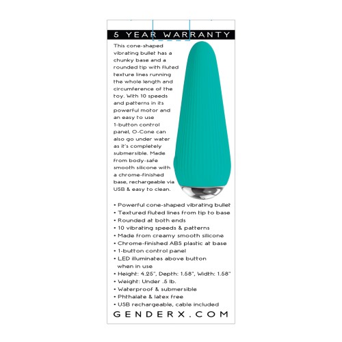 Gender X O-Cone - Teal