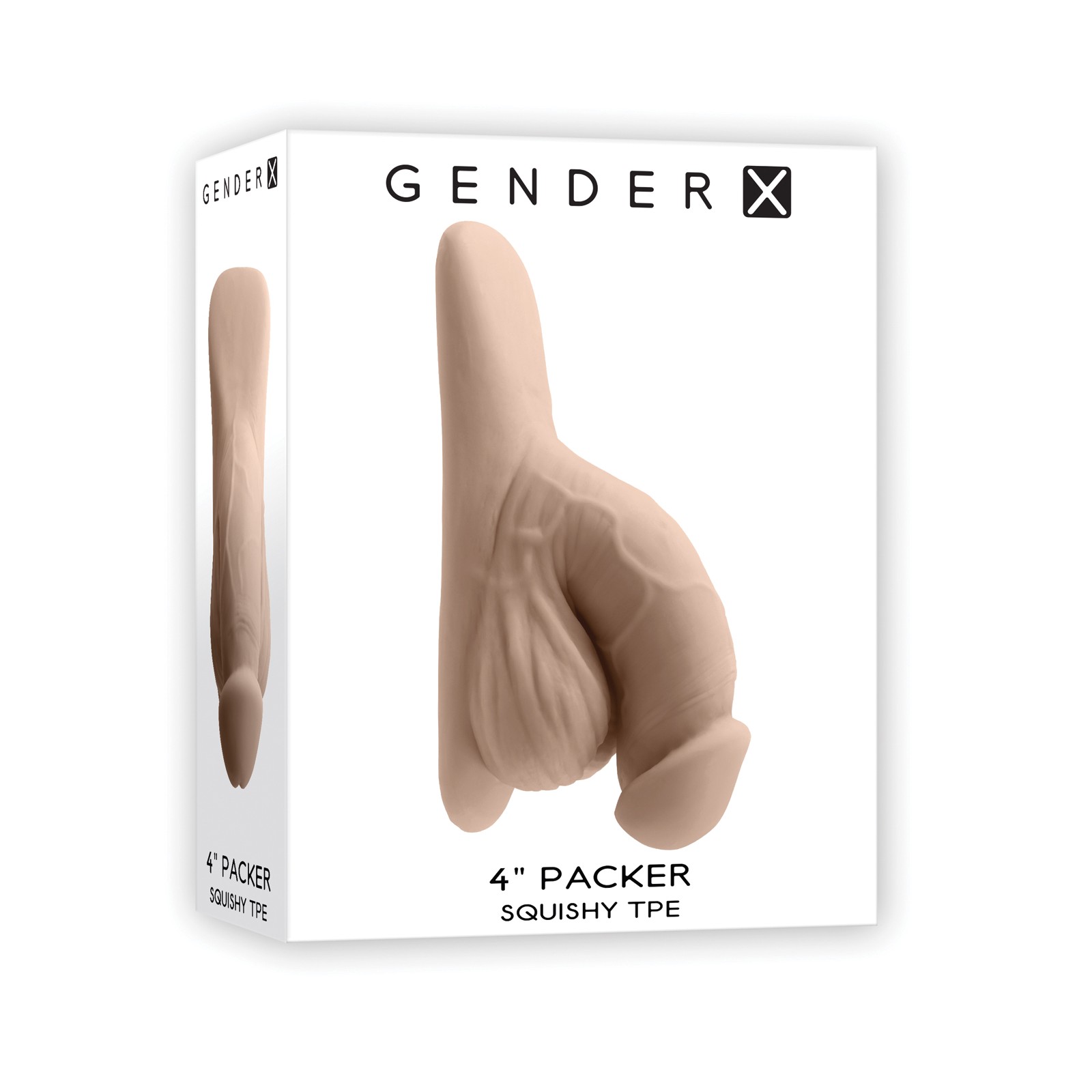 Gender X 4 Inch Packer Ivory for Comfort