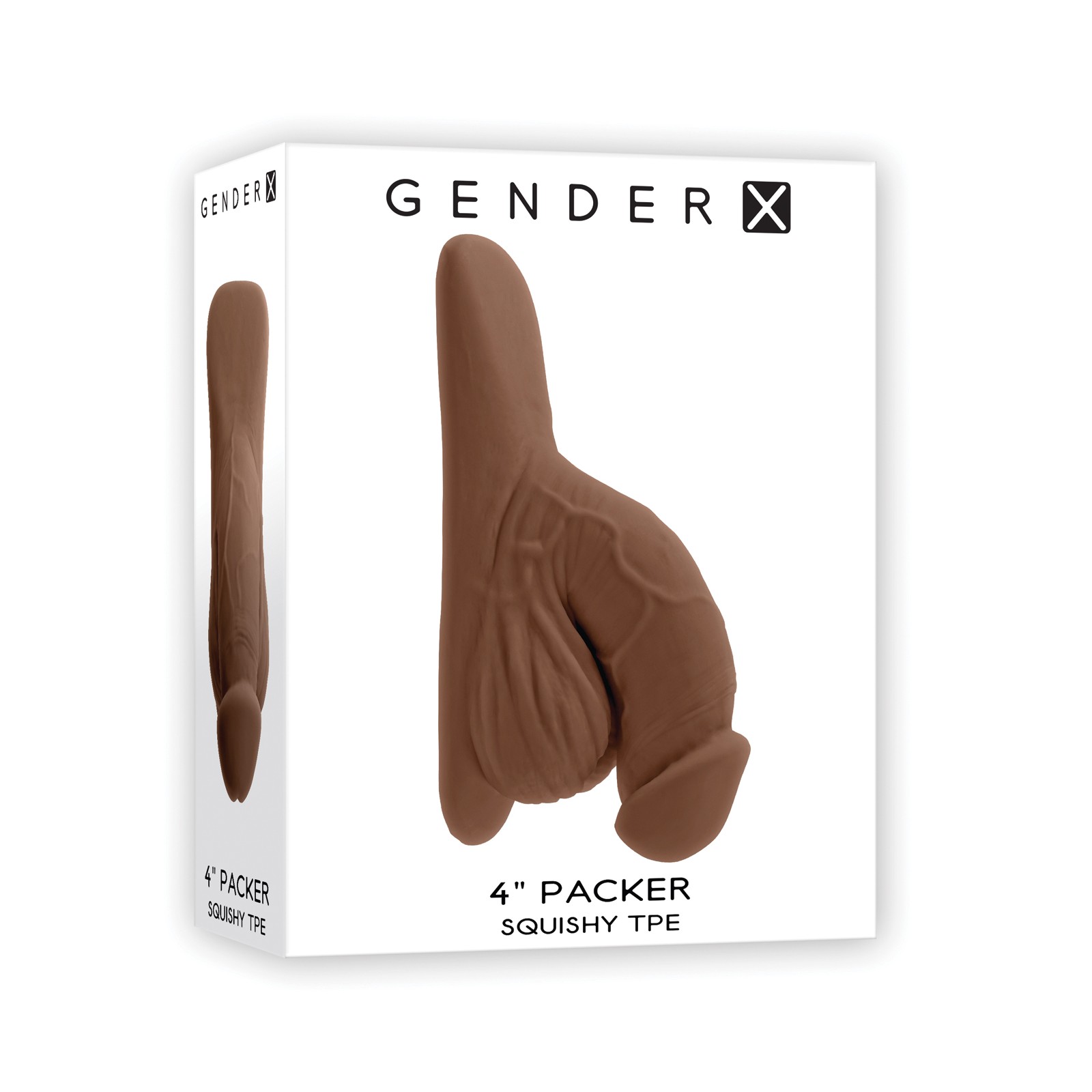 Gender X 4" Packer - Dark