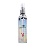 Lubricante Playboy Pleasure Slick Fresa - Mejora la Intimidad