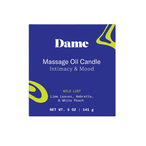 Dame Massage Oil Candle Wild Lust