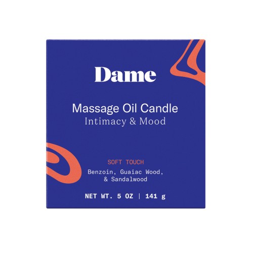 Dame Massage Oil Candle Soft Touch