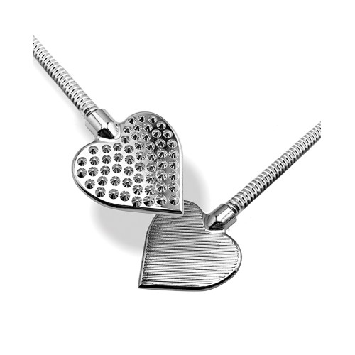 Nixie Flaming Heart Riding Crop for Kinky Fun