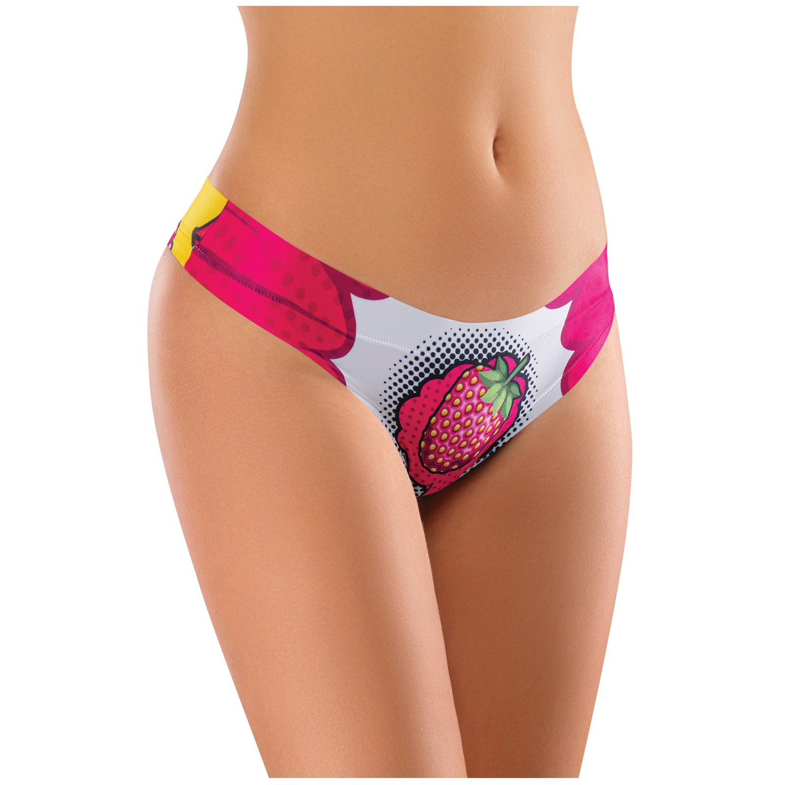 Mememe Kissberry Printed Thong