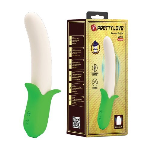 Pretty Love Banana Knight Vibrator for Fun Pleasure