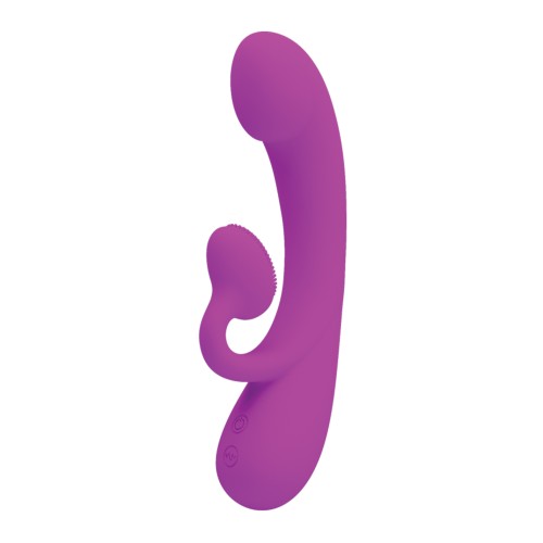 Vibrador Conejo Cepillo Exfoliante Pretty Love Sincere para sensaciones únicas