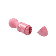 Vibrador Mini Pretty Love Pequeño y Cute Rosa Brillante