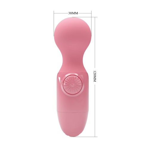 Vibrador Mini Pretty Love Pequeño y Cute Rosa Brillante