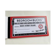 Bedroom Bucks I.O.U.