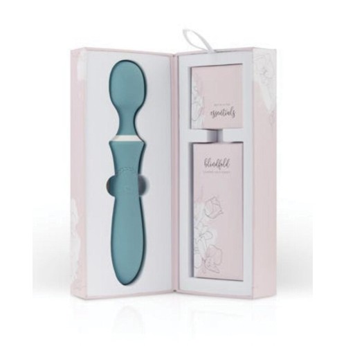 Bloom The Orchid Wand Vibrator - Teal