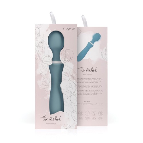 Bloom The Orchid Wand Vibrator - Teal