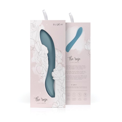 Bloom The Rose G-Spot Vibrator Teal