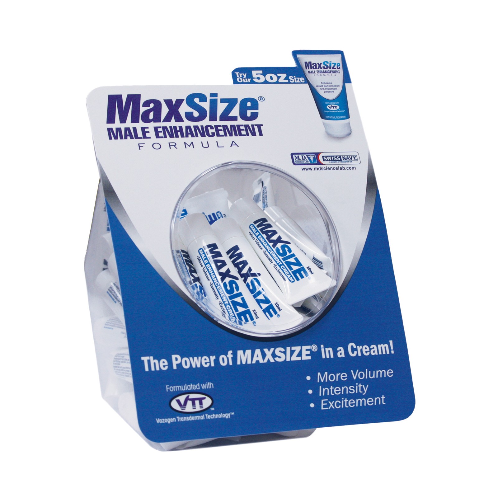 Swiss Navy Max Size Cream for Enhanced Performance