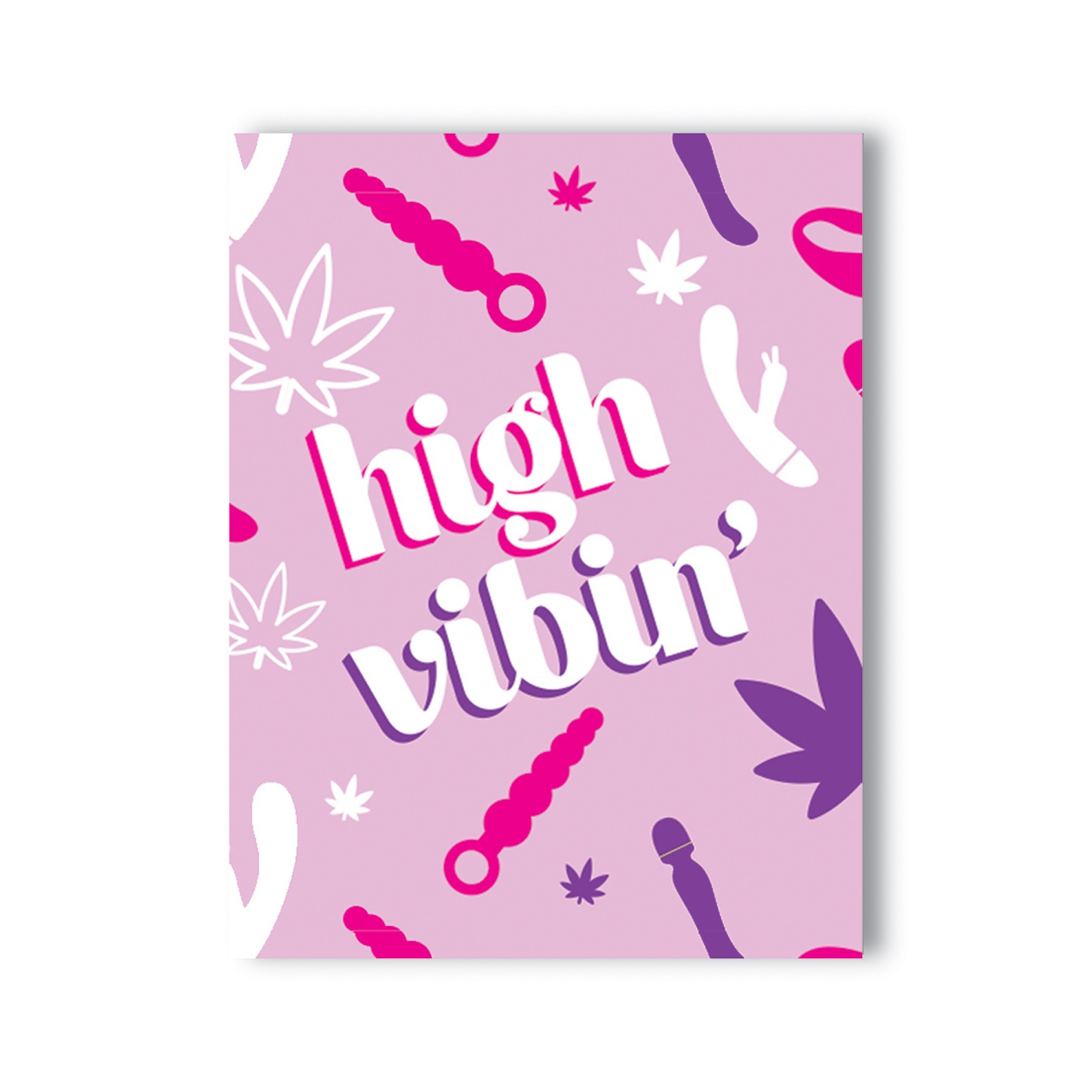 High Vibes 420 Greeting Card for Special Occasions