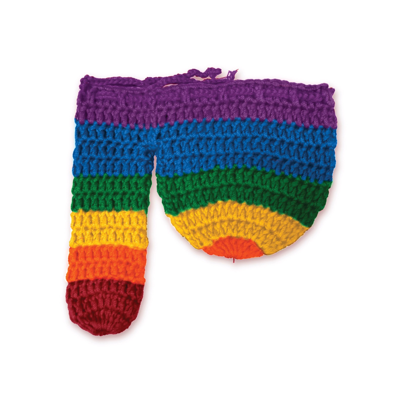 Rainbow Willy Warmer Unique Adult Gag