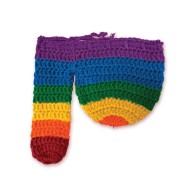 Rainbow Willy Warmer Unique Adult Gag