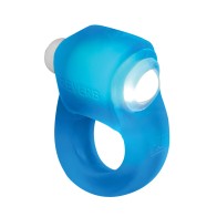 Cockring Oxballs Glowdick con LED - Blue Ice