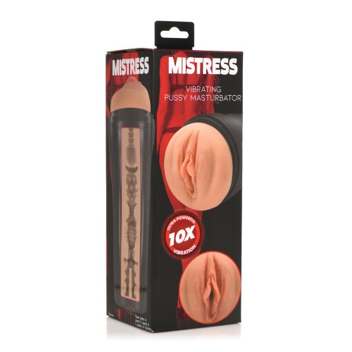 Mistress Vibrating Pussy Masturbator Tan