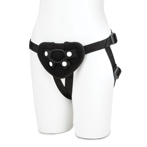 Lux Fetish Strap On Harness Black