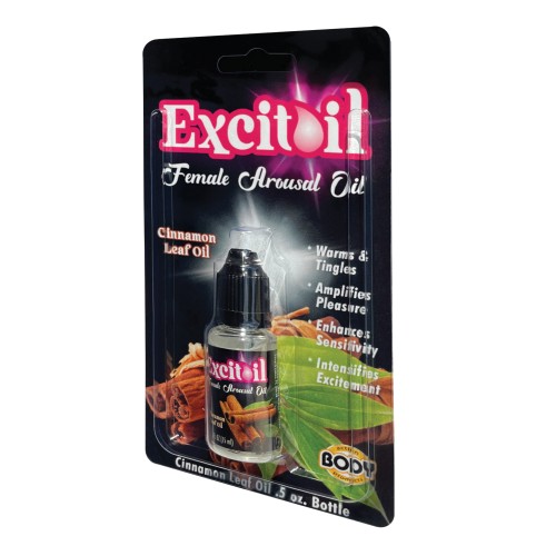 Aceite de Arousal Excitoil de Canela para Placer Aumentado