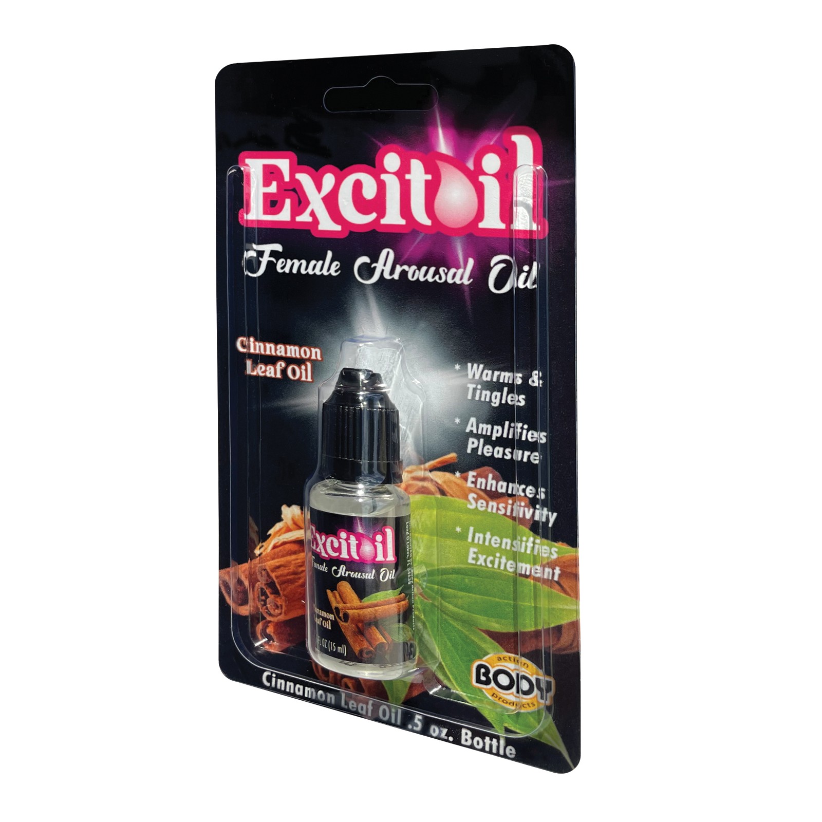 Aceite de Arousal Excitoil de Canela para Placer Aumentado