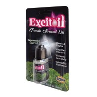 Body Action Excitoil Peppermint Arousal Oil - .5 oz