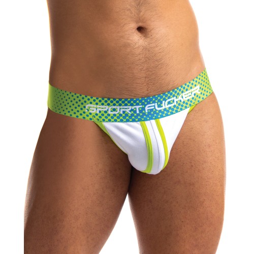 Sport Fucker Jersey Jock Light Green/White