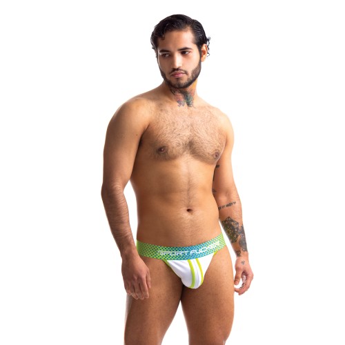 Jock Jersey Sport Fucker Verde Claro/Blanco