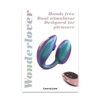 Love to Love Wonderlover Dual Stimulator - Iridescent