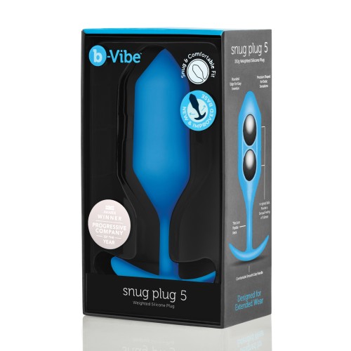 B-Vibe Snug Plug 5 Azul 350g